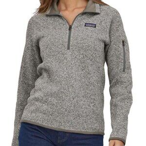 Patagonia Better Sweater Fleece Pullover Heather Gray Women’s S NWOT